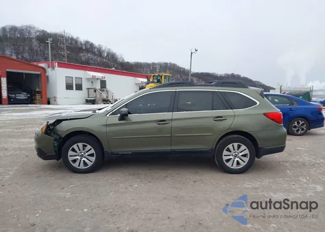 2016 Subaru Outback 2.5I Premium z USA, uszkodzony, nr VIN 4S4BSAFC1G3226465